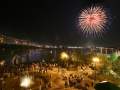 Fireworks at the riverfront